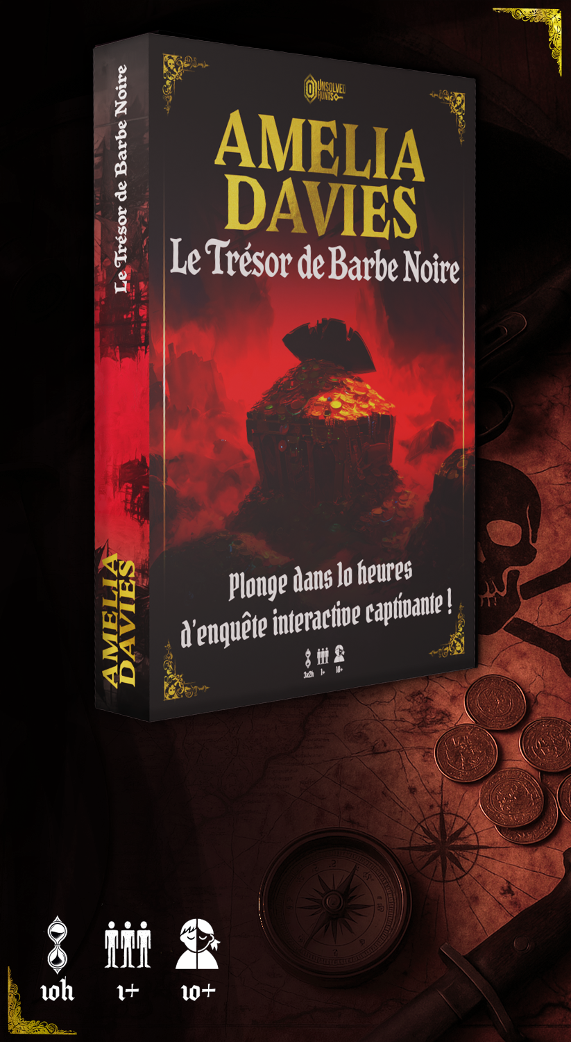 le trésor de barbe noire - livraison le 15 novembre